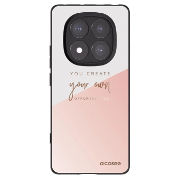 Picasee crna silikonska maskica za Xiaomi Redmi Note 14 Pro+ 5G - You create your own opportunities