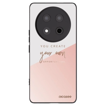 Picasee crna silikonska maskica za Honor Magic7 Lite 5G - You create your own opportunities