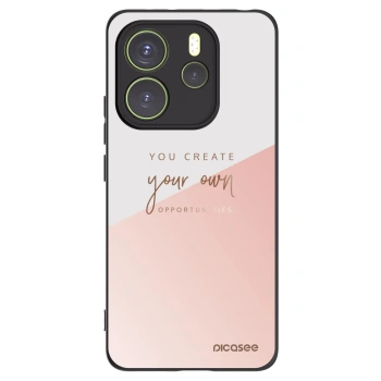 Picasee crna silikonska maskica za Xiaomi Redmi Note 14 4G - You create your own opportunities