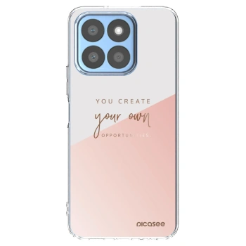 Picasee silikonska prozirna maskica za Honor X8c - You create your own opportunities