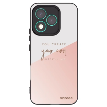 Picasee crna silikonska maskica za Honor 400 Lite 5G - You create your own opportunities
