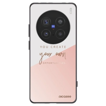 Picasee crna silikonska maskica za Vivo X200 Pro - You create your own opportunities