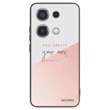 Picasee crna silikonska maskica za Xiaomi Redmi Note 14S - You create your own opportunities