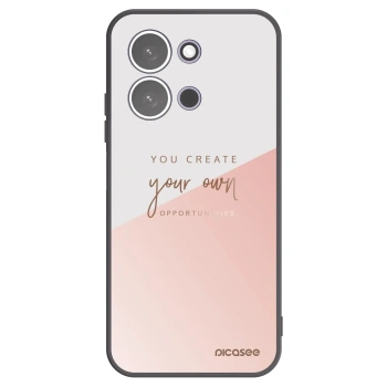 Picasee crna silikonska maskica za Xiaomi Redmi 15C 5G - You create your own opportunities