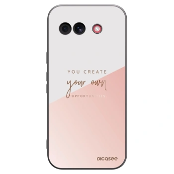 Picasee crna silikonska maskica za Google Pixel 10a - You create your own opportunities