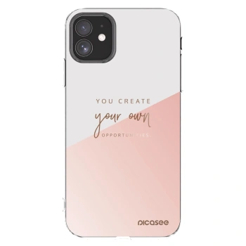 Picasee silikonska prozirna maskica za Apple iPhone 11 - You create your own opportunities
