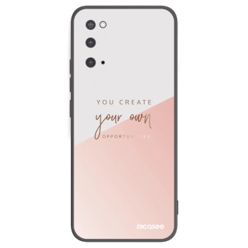 Picasee crna silikonska maskica za Samsung Galaxy S20 G980F - You create your own opportunities