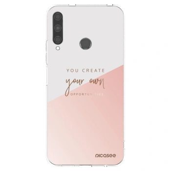 Picasee silikonska prozirna maskica za Huawei P40 Lite E - You create your own opportunities