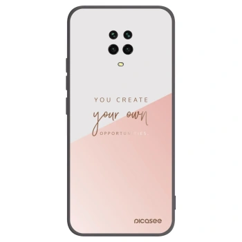 Picasee crna silikonska maskica za Xiaomi Redmi Note 9 Pro - You create your own opportunities