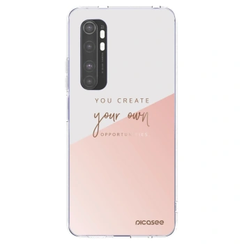 Picasee silikonska prozirna maskica za Xiaomi Mi Note 10 Lite - You create your own opportunities