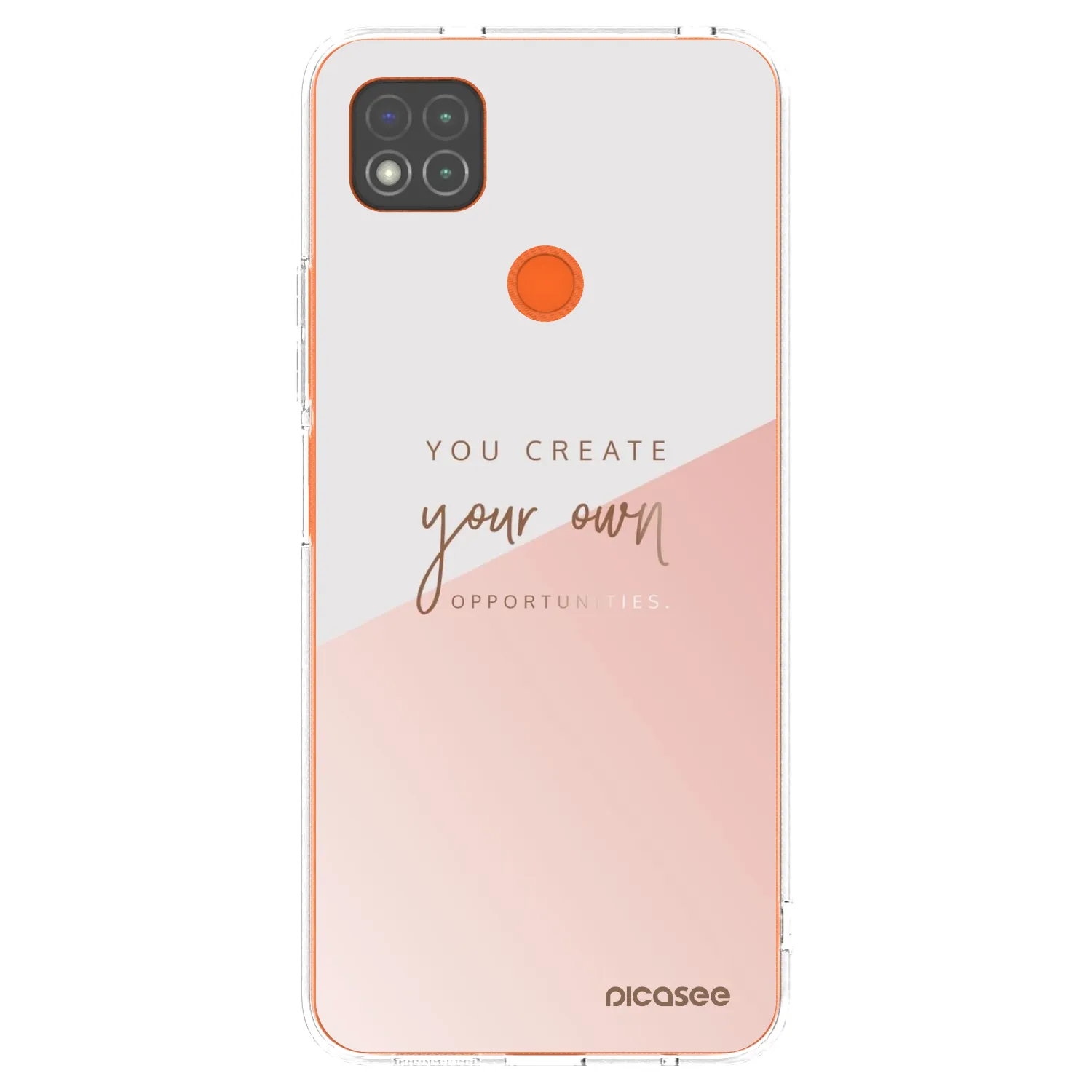 Picasee silikonska prozirna maskica za Xiaomi Redmi 9C - You create your own opportunities