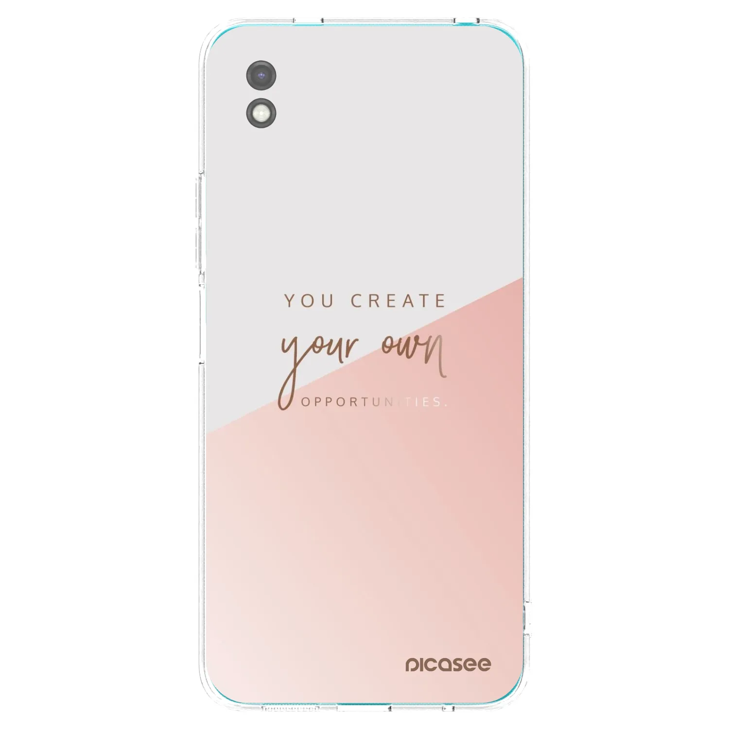 Picasee crna silikonska maskica za Xiaomi Redmi 9A - You create your own opportunities