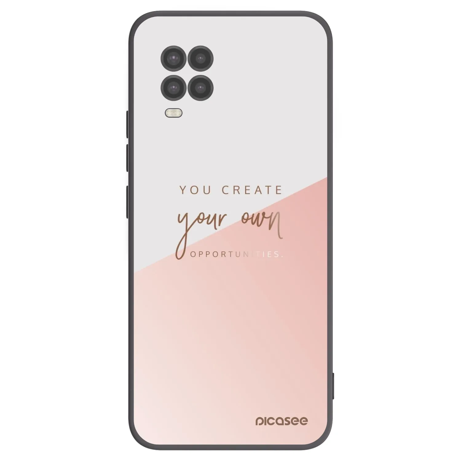 Picasee crna silikonska maskica za Xiaomi Mi 10 Lite - You create your own opportunities