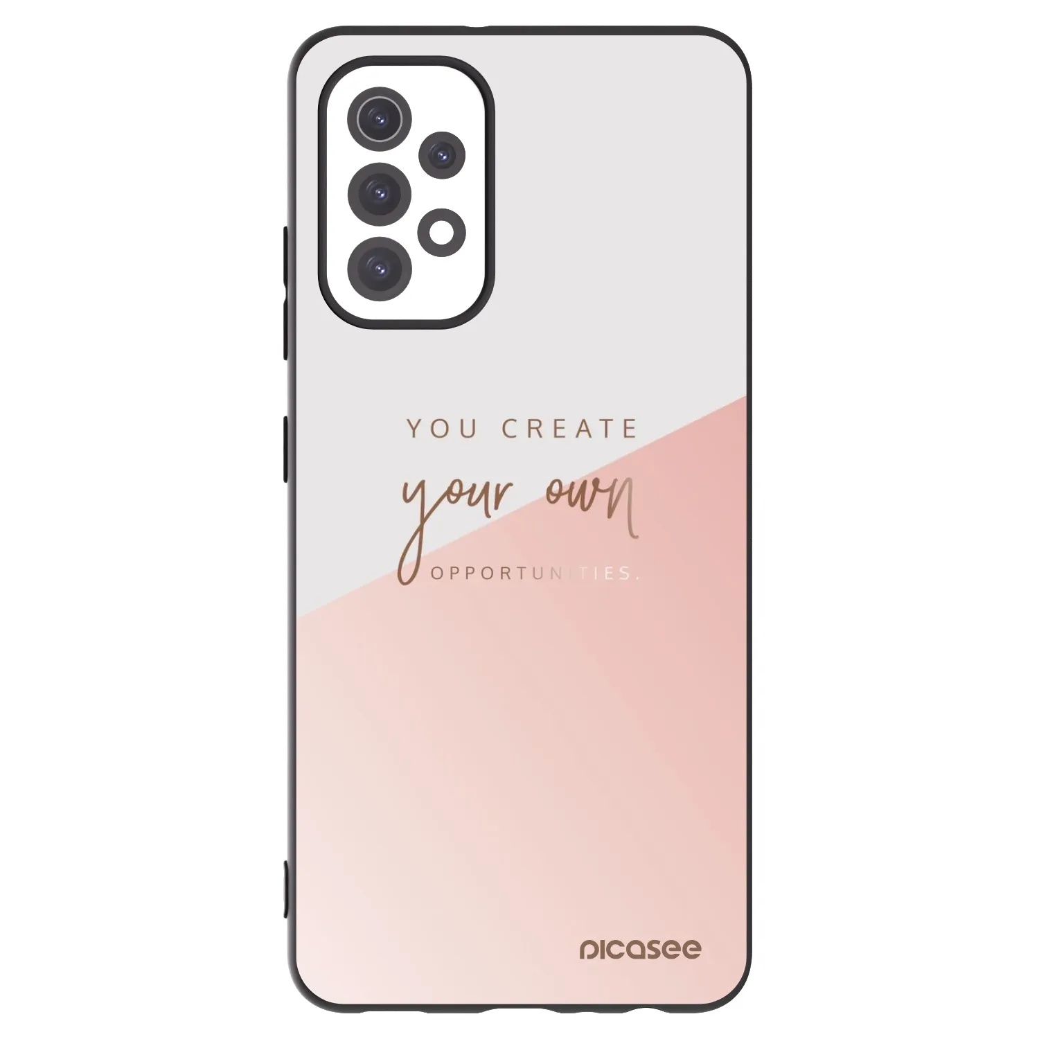Picasee crna silikonska maskica za Samsung Galaxy A32 5G A326B - You create your own opportunities