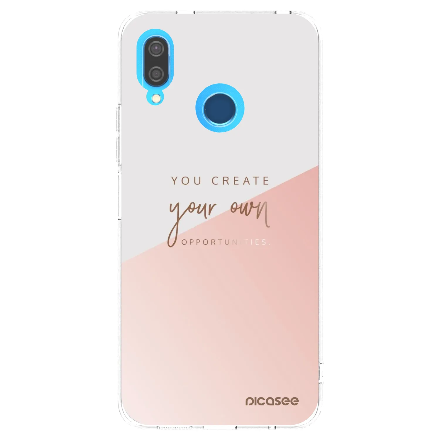 Picasee silikonska prozirna maskica za Huawei P20 Lite - You create your own opportunities