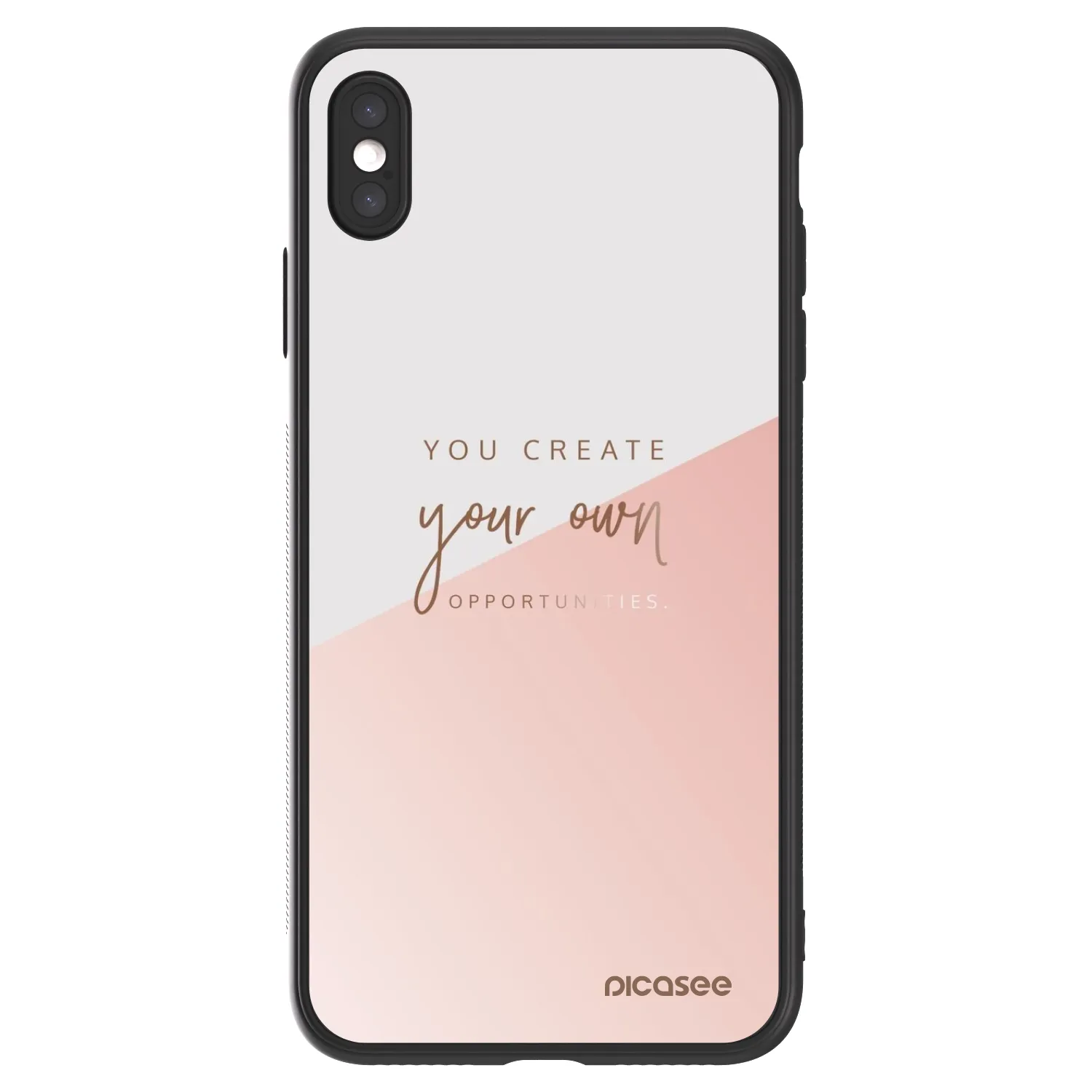 Picasee ULTIMATE CASE za Apple iPhone XS Max - You create your own opportunities