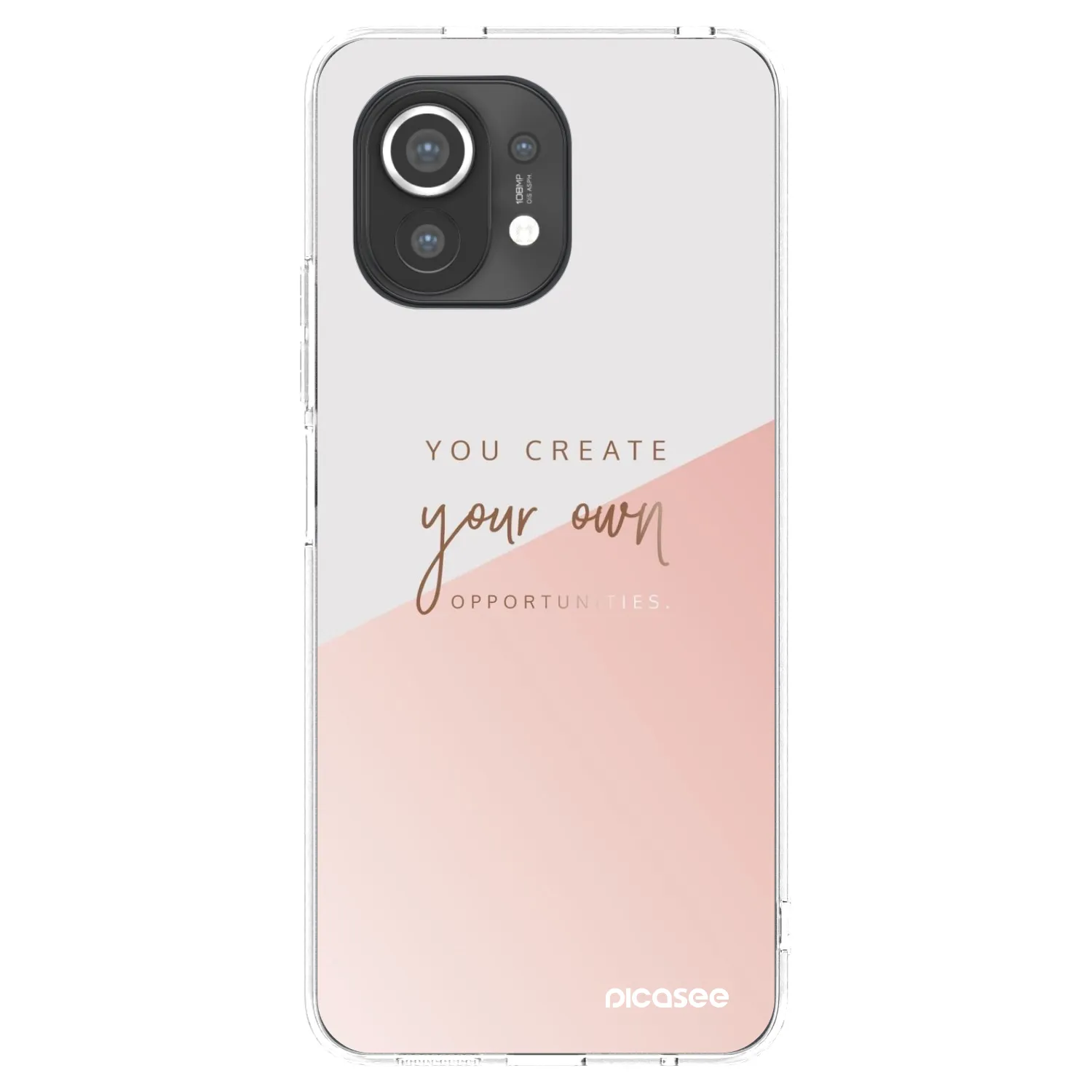 Picasee silikonska prozirna maskica za Xiaomi Mi 11 - You create your own opportunities
