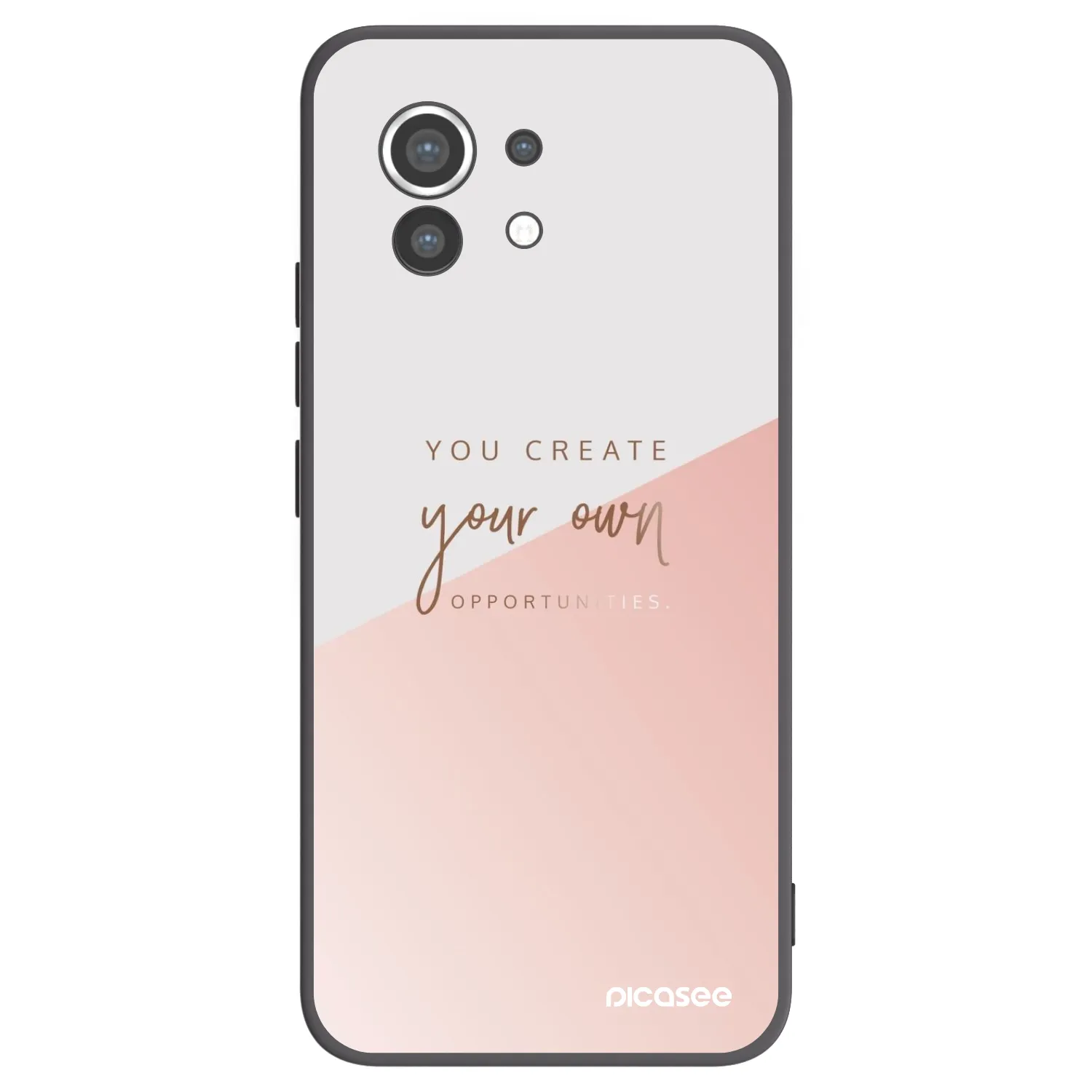 Picasee crna silikonska maskica za Xiaomi Mi 11 - You create your own opportunities