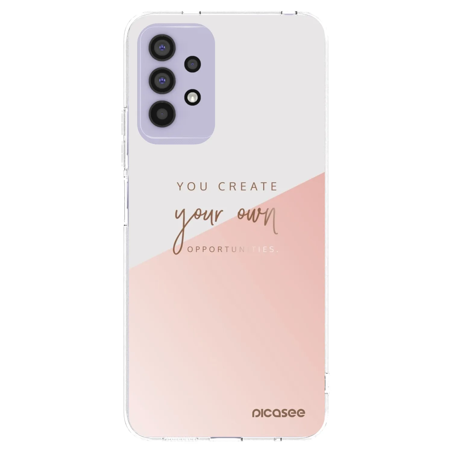 Picasee silikonska prozirna maskica za Samsung Galaxy A32 4G SM-A325F - You create your own opportunities