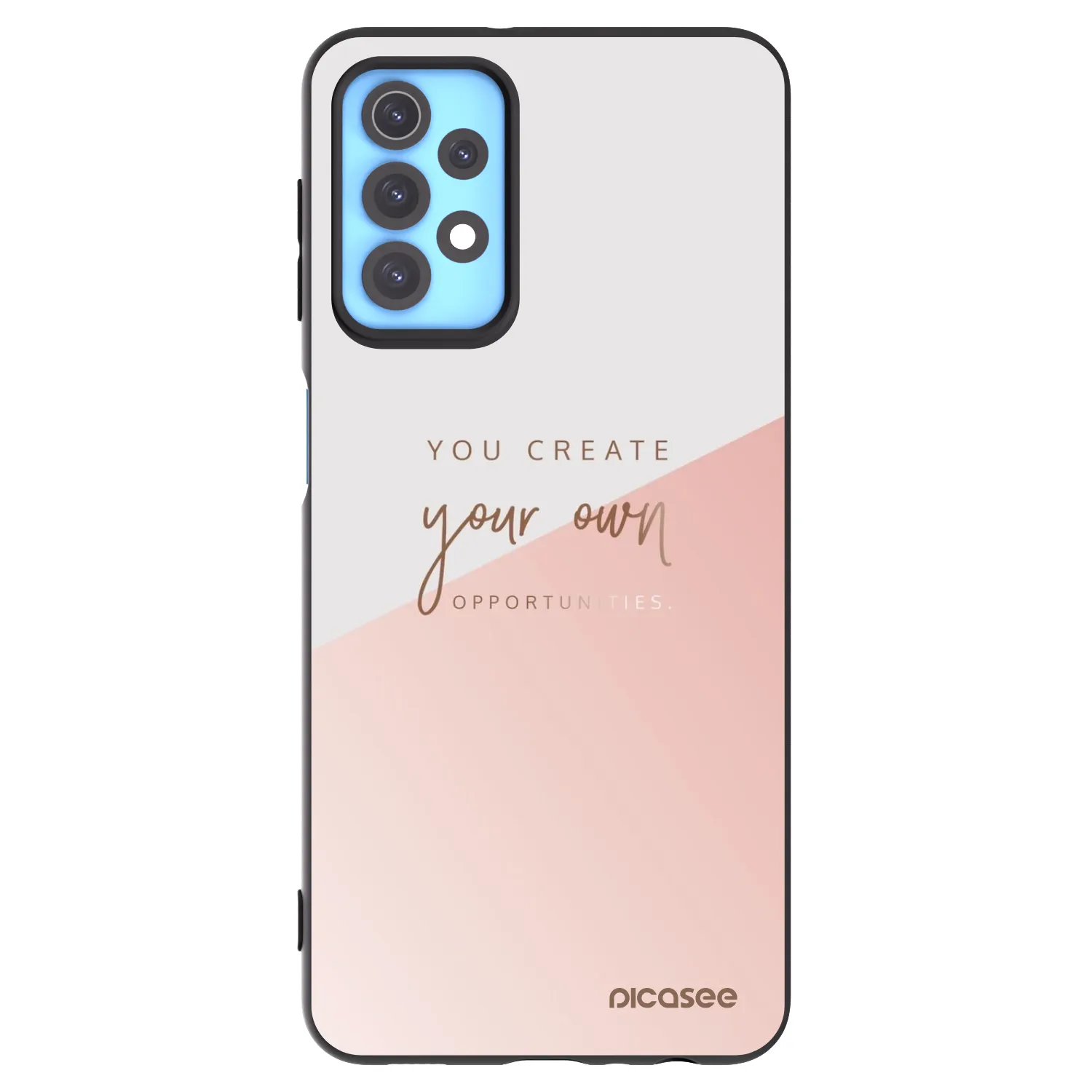 Picasee crna silikonska maskica za Samsung Galaxy A32 4G SM-A325F - You create your own opportunities