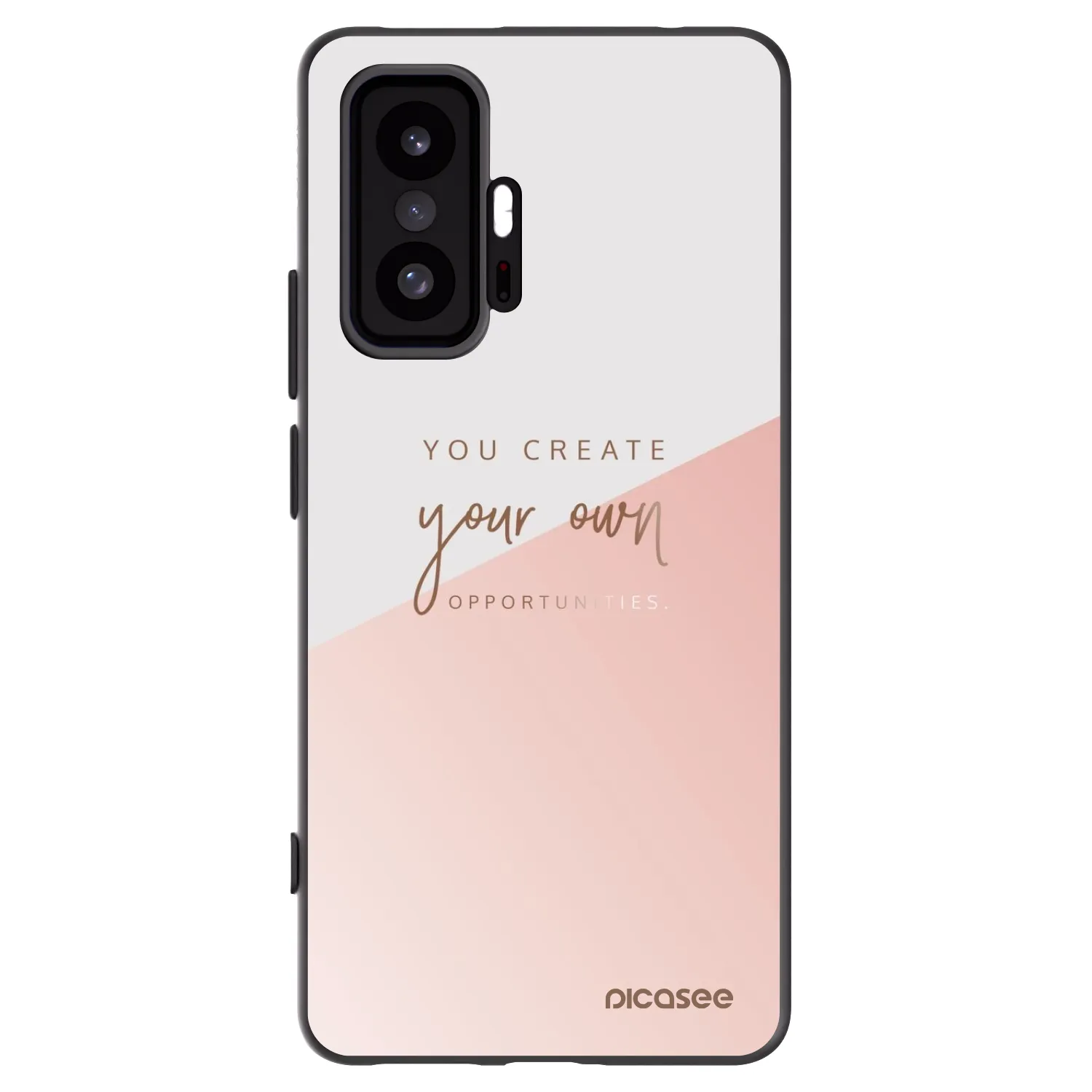 Picasee crna silikonska maskica za Xiaomi 11T - You create your own opportunities