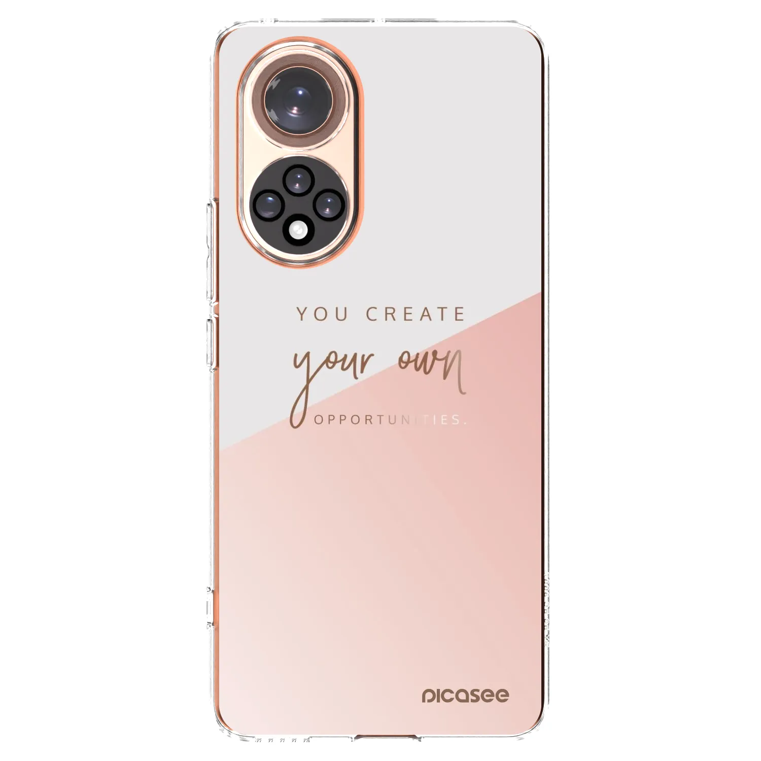 Picasee silikonska prozirna maskica za Honor 50 5G - You create your own opportunities