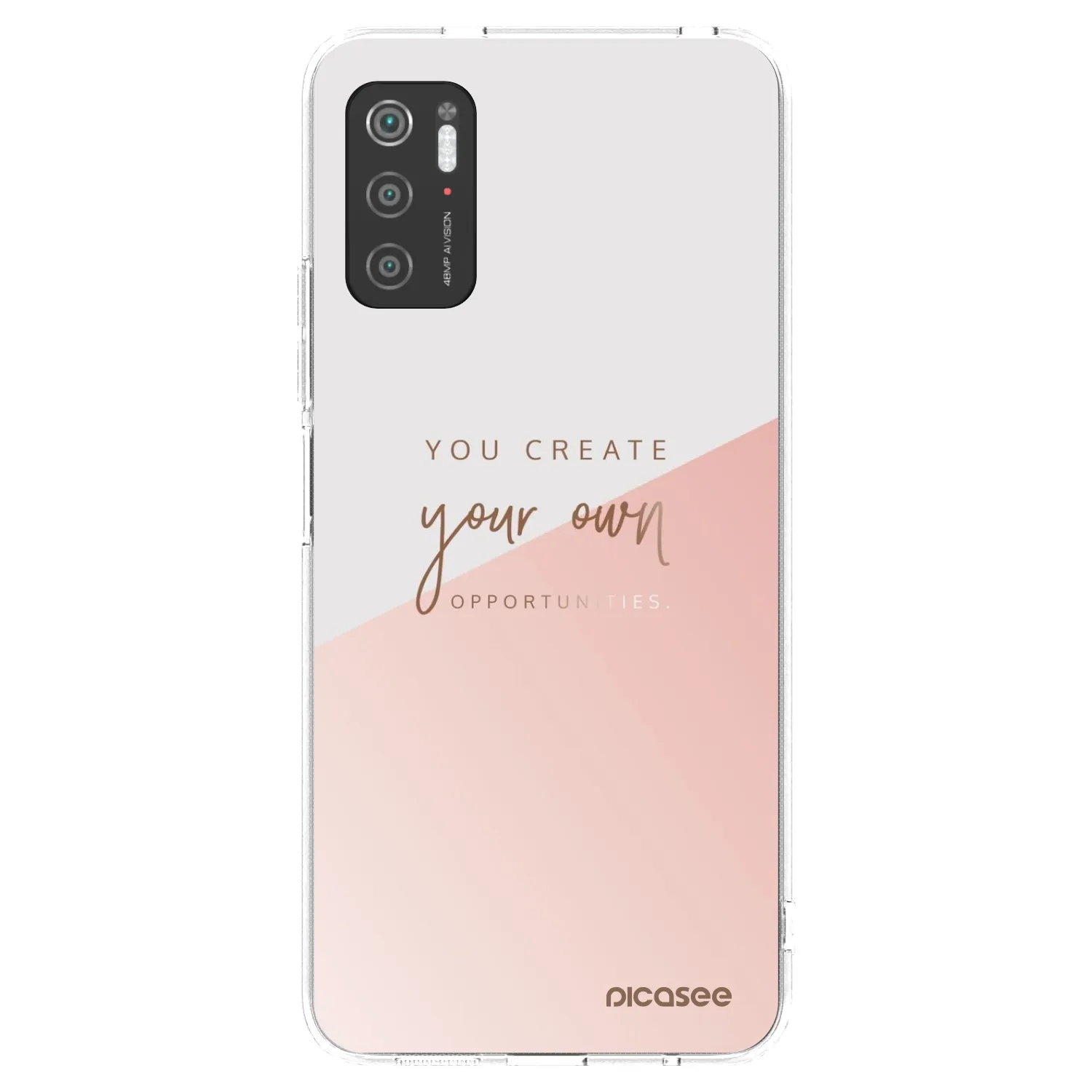 Picasee silikonska prozirna maskica za Xiaomi Poco M3 Pro 5G - You create your own opportunities