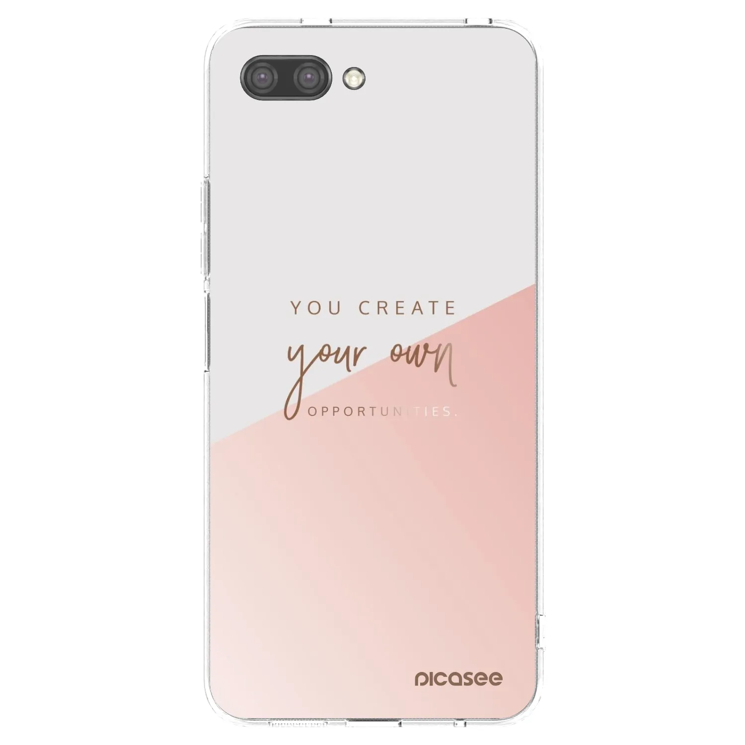 Picasee silikonska prozirna maskica za Honor 10 - You create your own opportunities