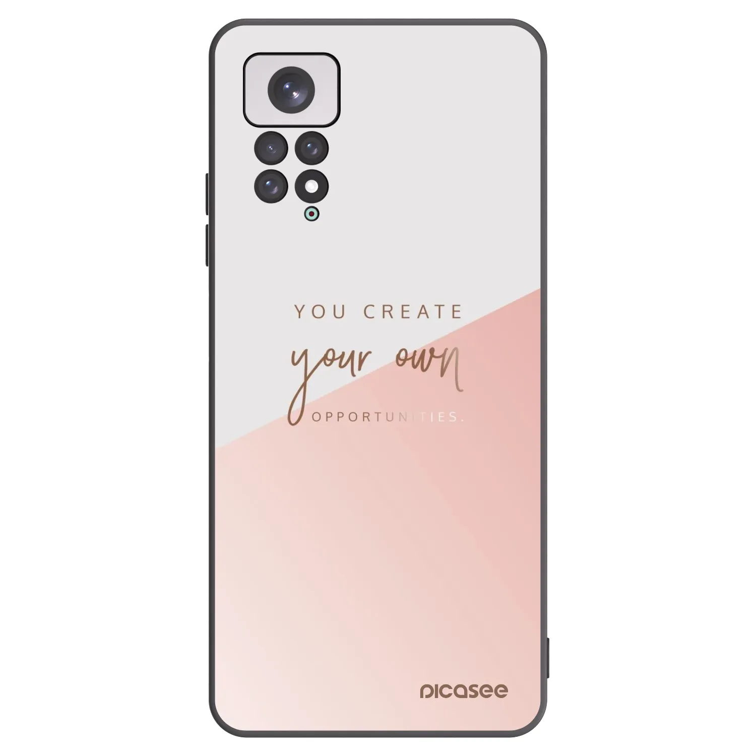 Picasee crna silikonska maskica za Xiaomi Redmi Note 11 - You create your own opportunities