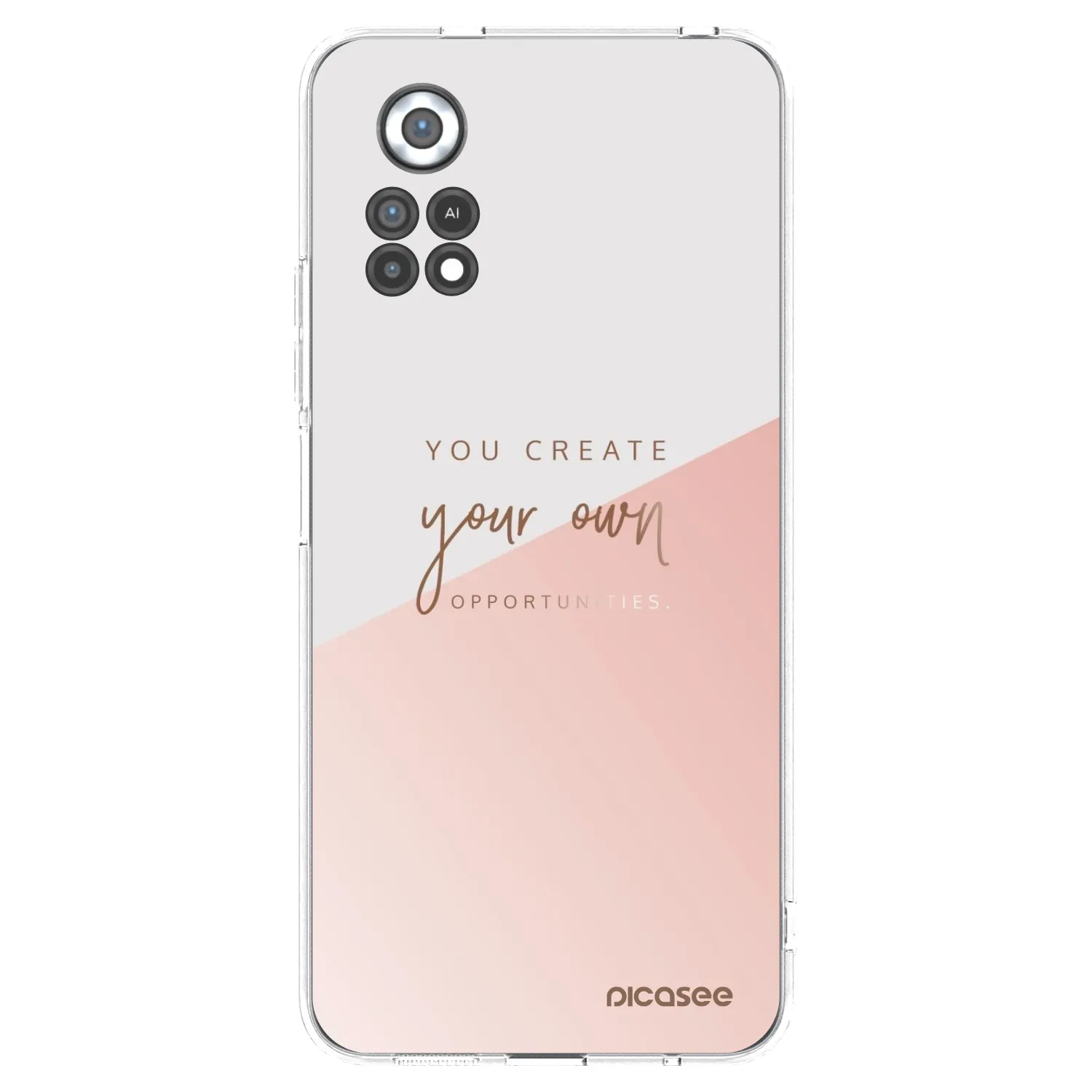 Picasee silikonska prozirna maskica za Xiaomi Poco X4 Pro 5G - You create your own opportunities