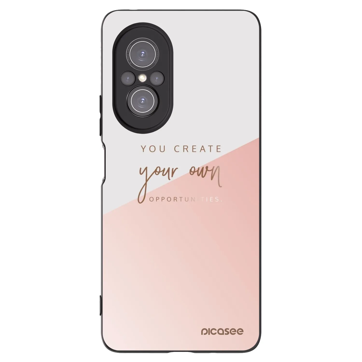 Picasee crna silikonska maskica za Huawei Nova 9 SE - You create your own opportunities