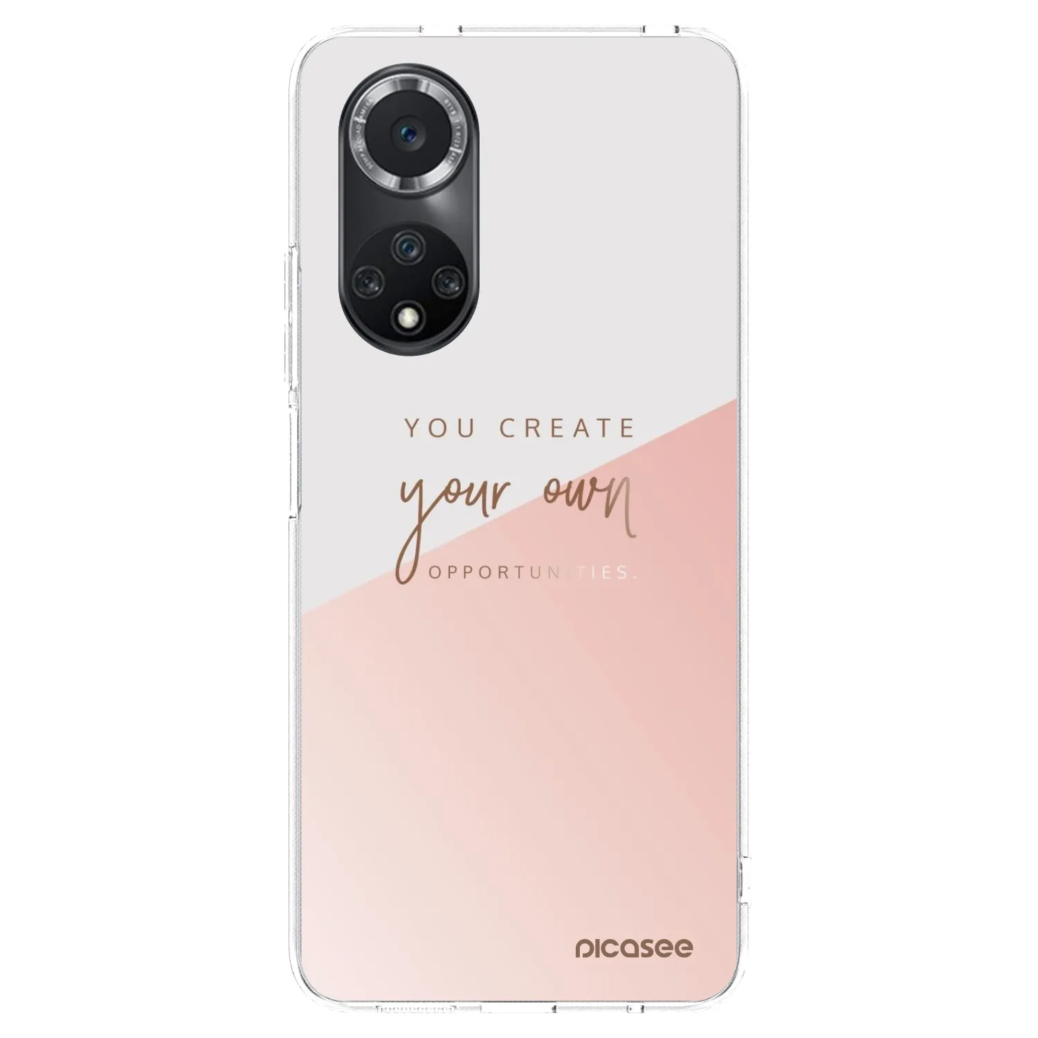 Picasee silikonska prozirna maskica za Huawei Nova 9 SE - You create your own opportunities