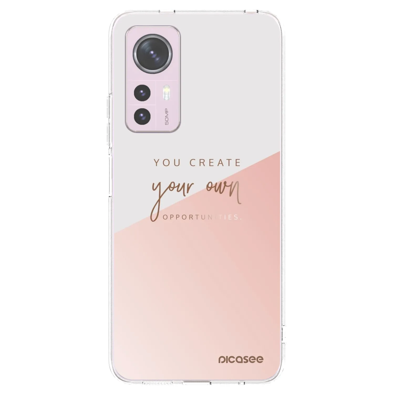 Picasee silikonska prozirna maskica za Xiaomi 12 - You create your own opportunities
