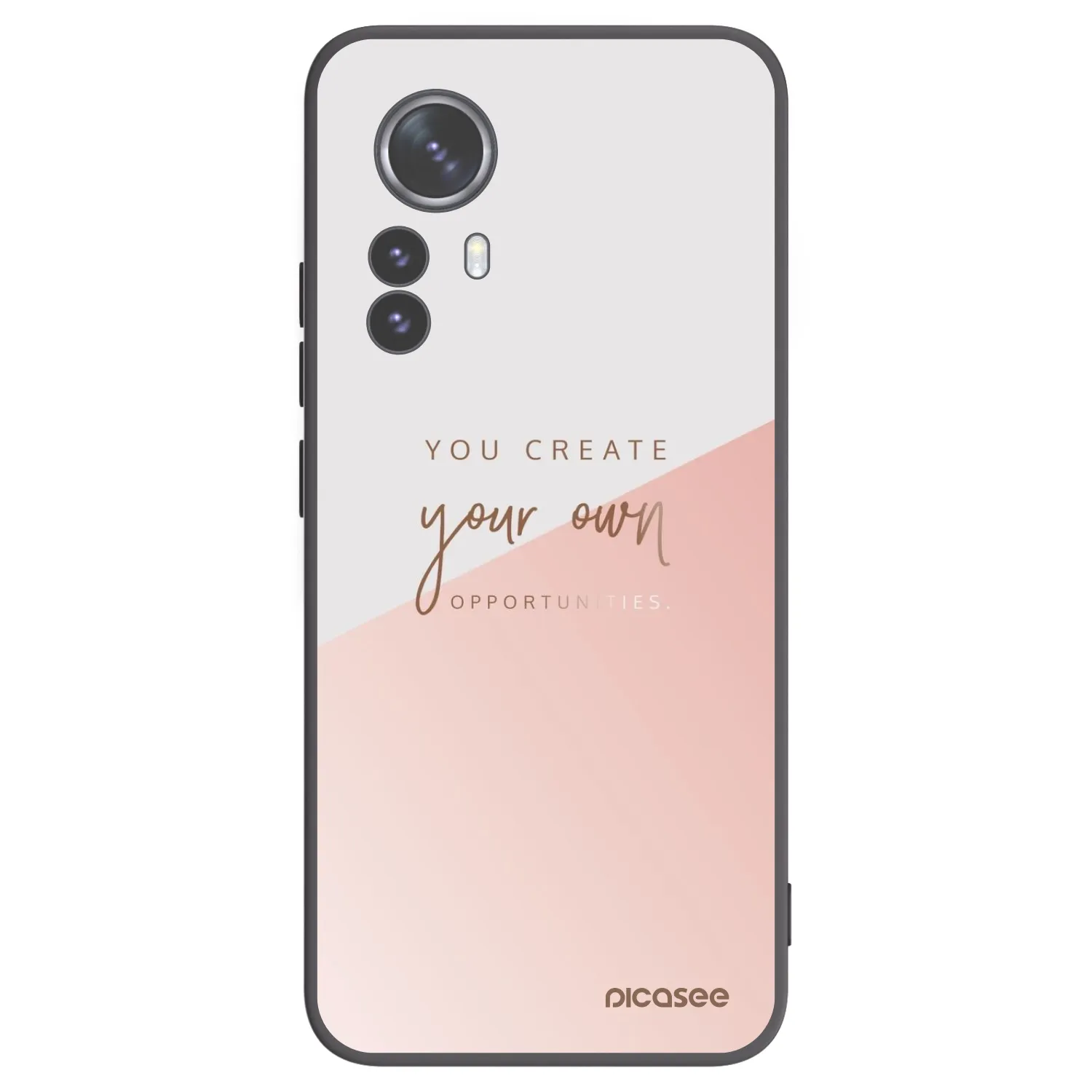 Picasee crna silikonska maskica za Xiaomi 12 Pro - You create your own opportunities