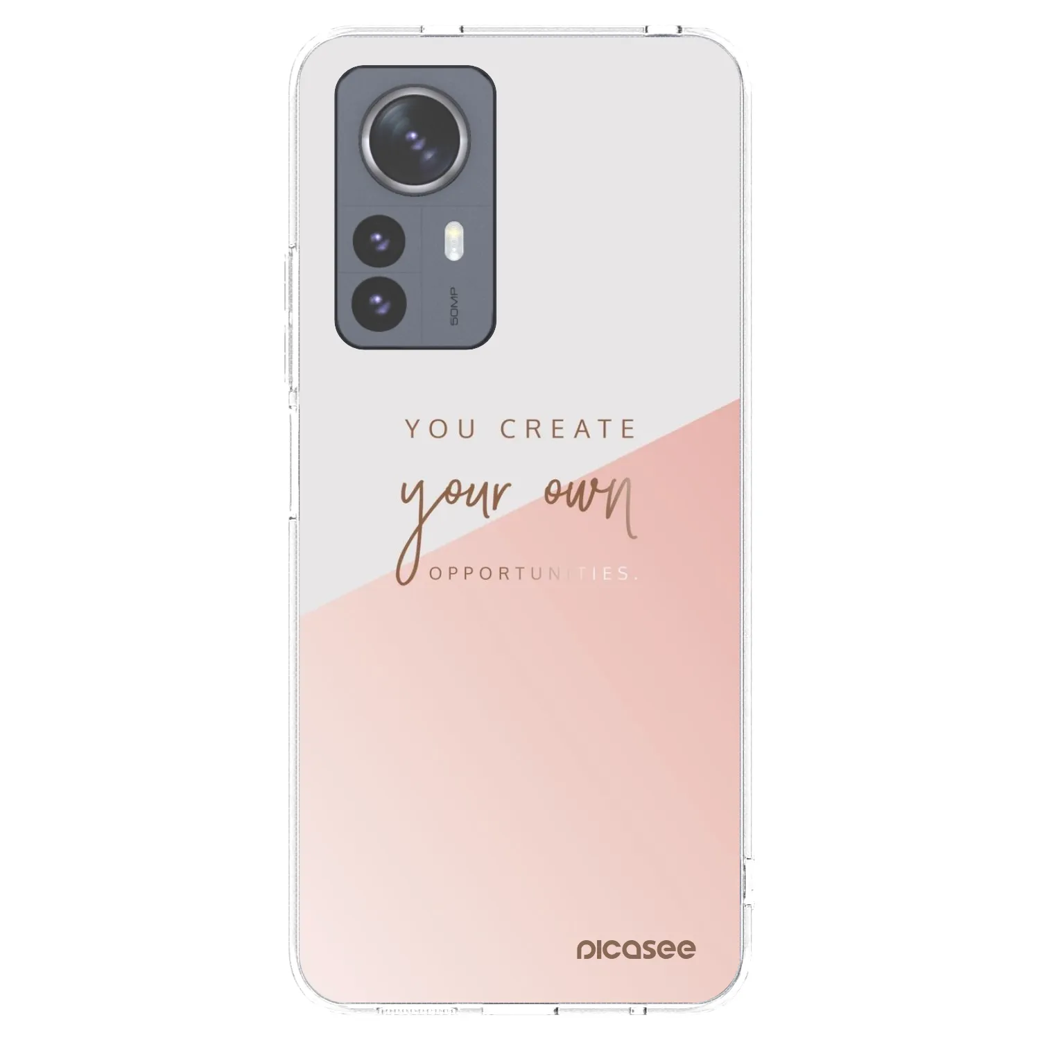 Picasee silikonska prozirna maskica za Xiaomi 12 Pro - You create your own opportunities