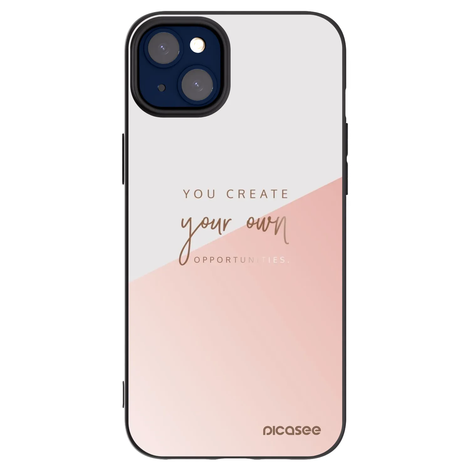 Picasee crna silikonska maskica za Apple iPhone 14 Plus - You create your own opportunities
