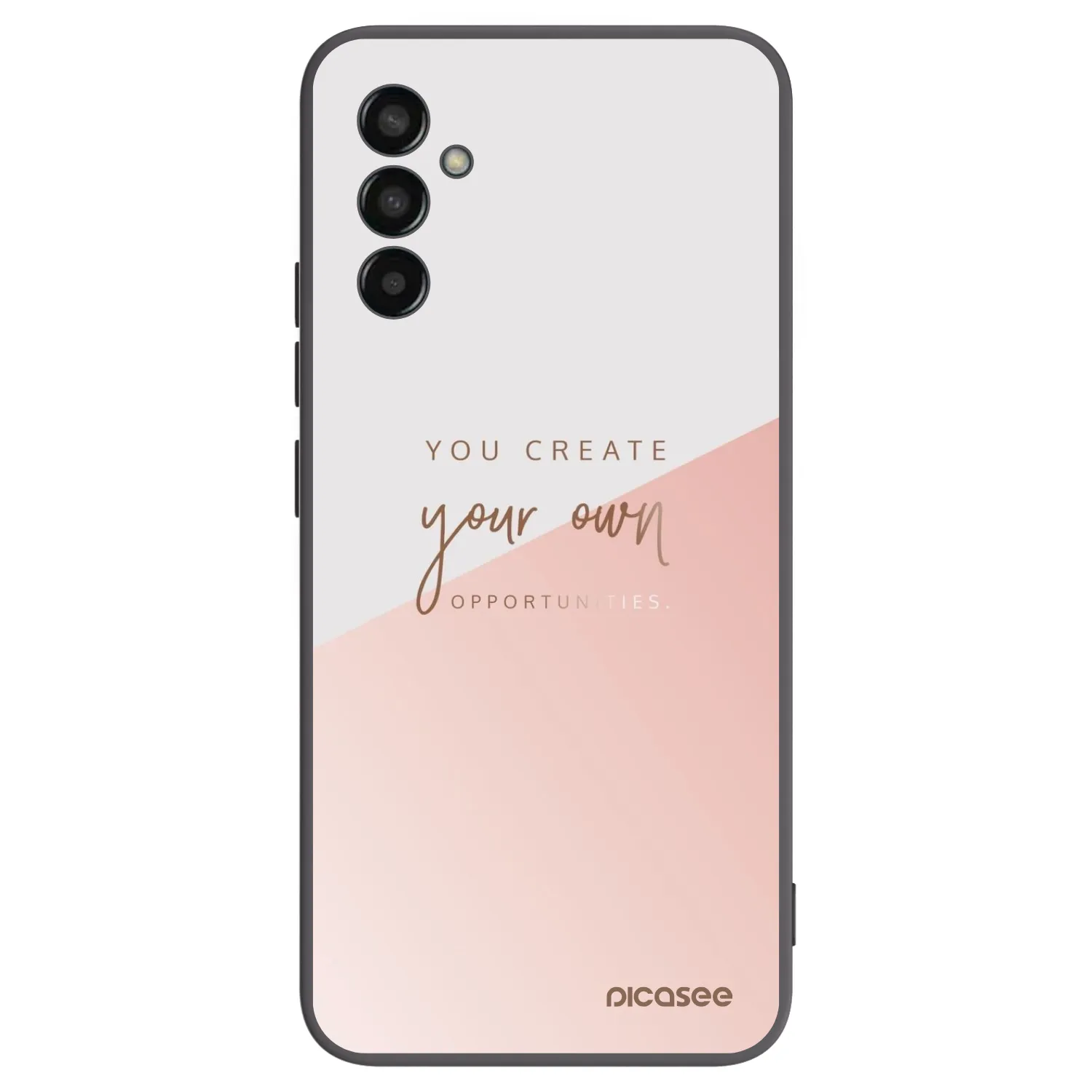 Picasee crna silikonska maskica za Samsung Galaxy M13 M135F - You create your own opportunities