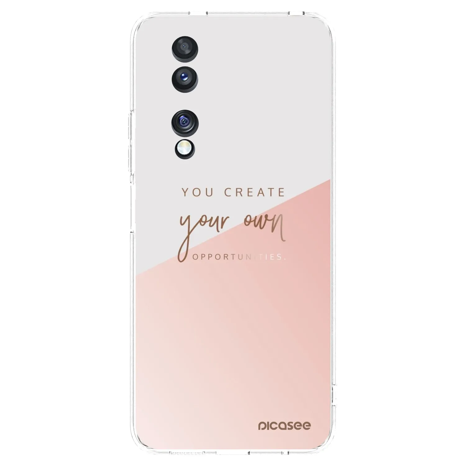 Picasee silikonska prozirna maskica za Honor 70 - You create your own opportunities