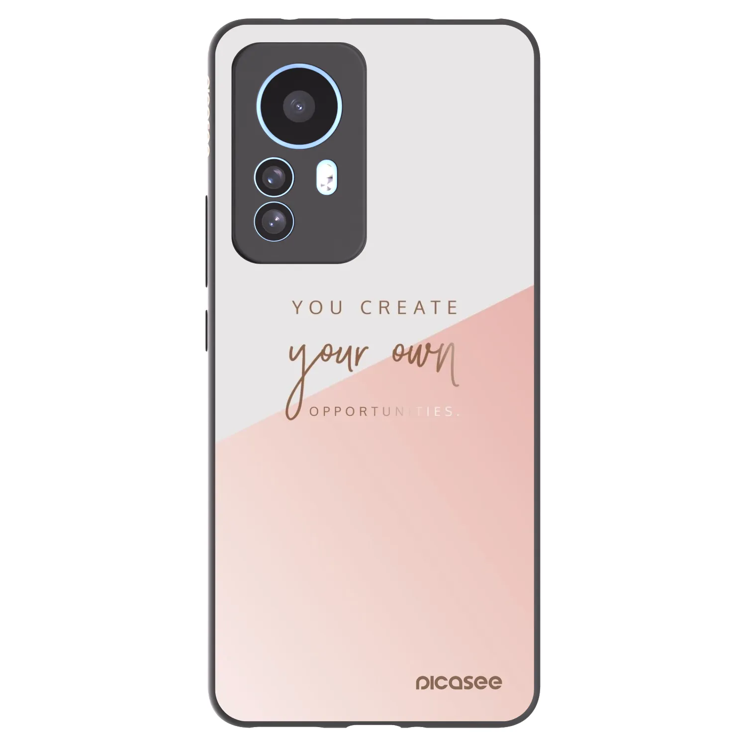 Picasee crna silikonska maskica za Xiaomi 12T Pro - You create your own opportunities