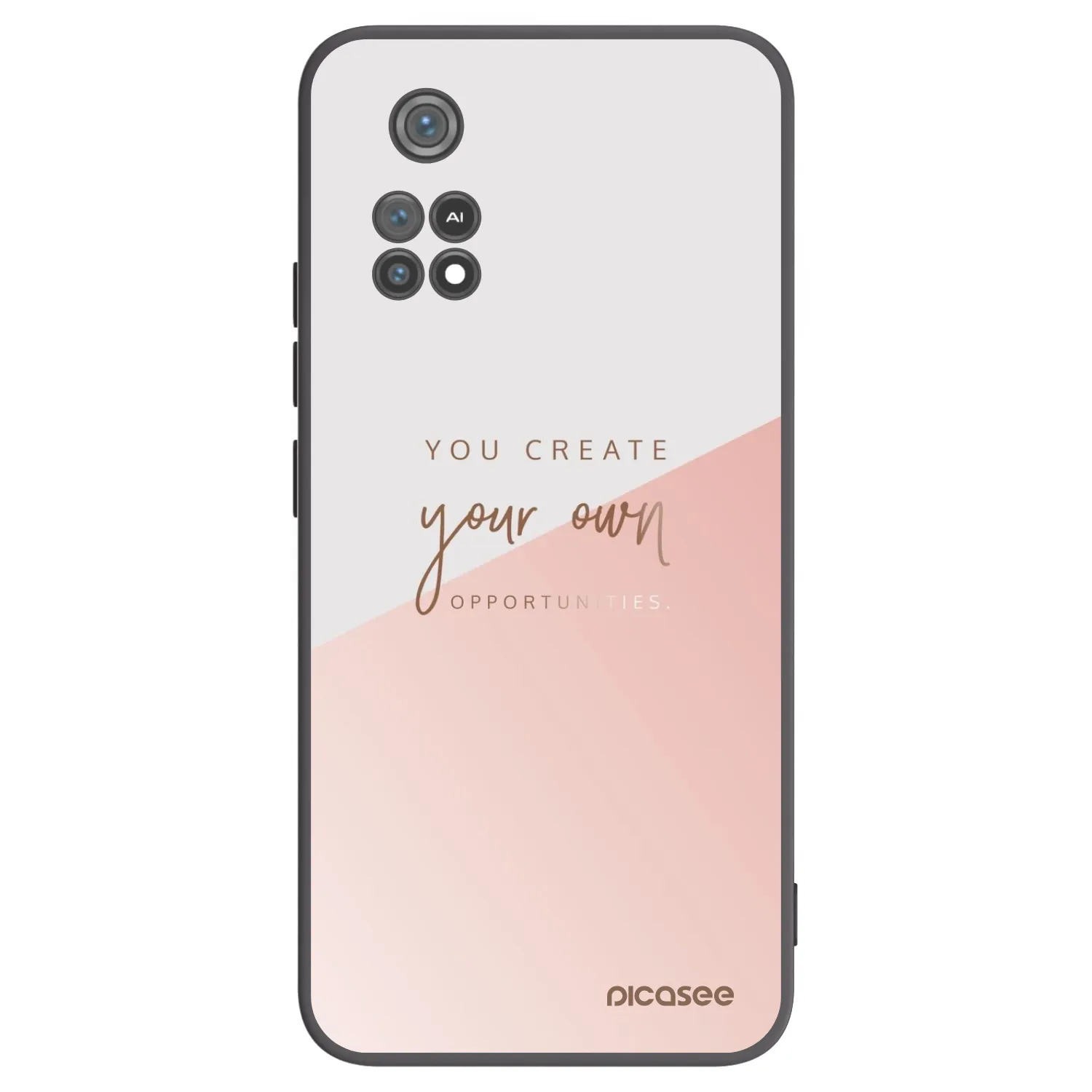 Picasee crna silikonska maskica za Xiaomi Poco M4 Pro - You create your own opportunities