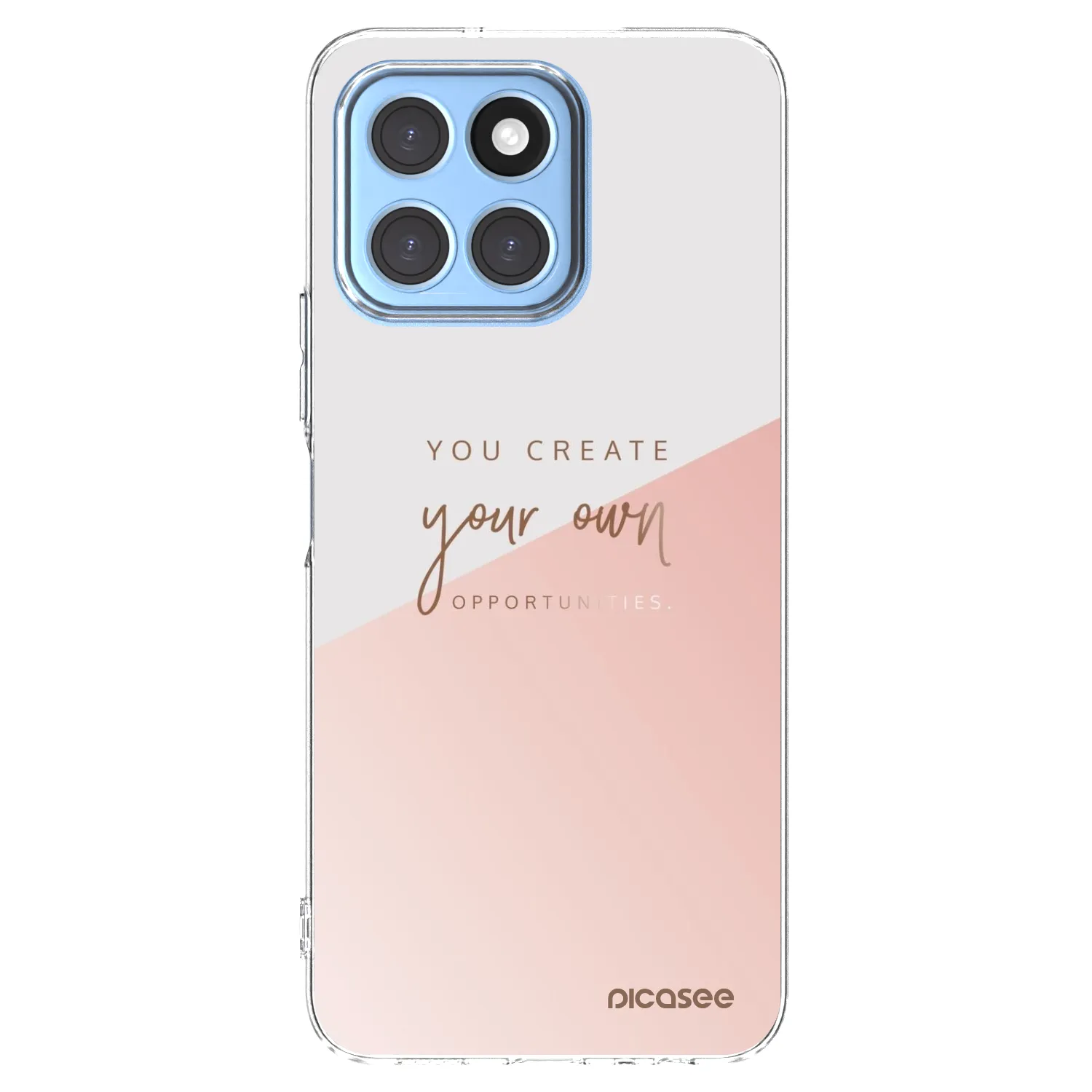 Picasee silikonska prozirna maskica za Honor X6 - You create your own opportunities