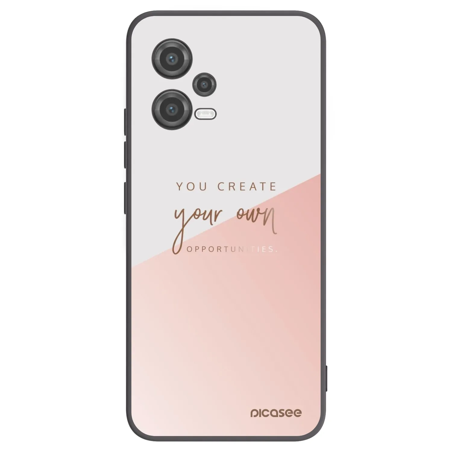 Picasee crna silikonska maskica za Xiaomi Poco X5 - You create your own opportunities