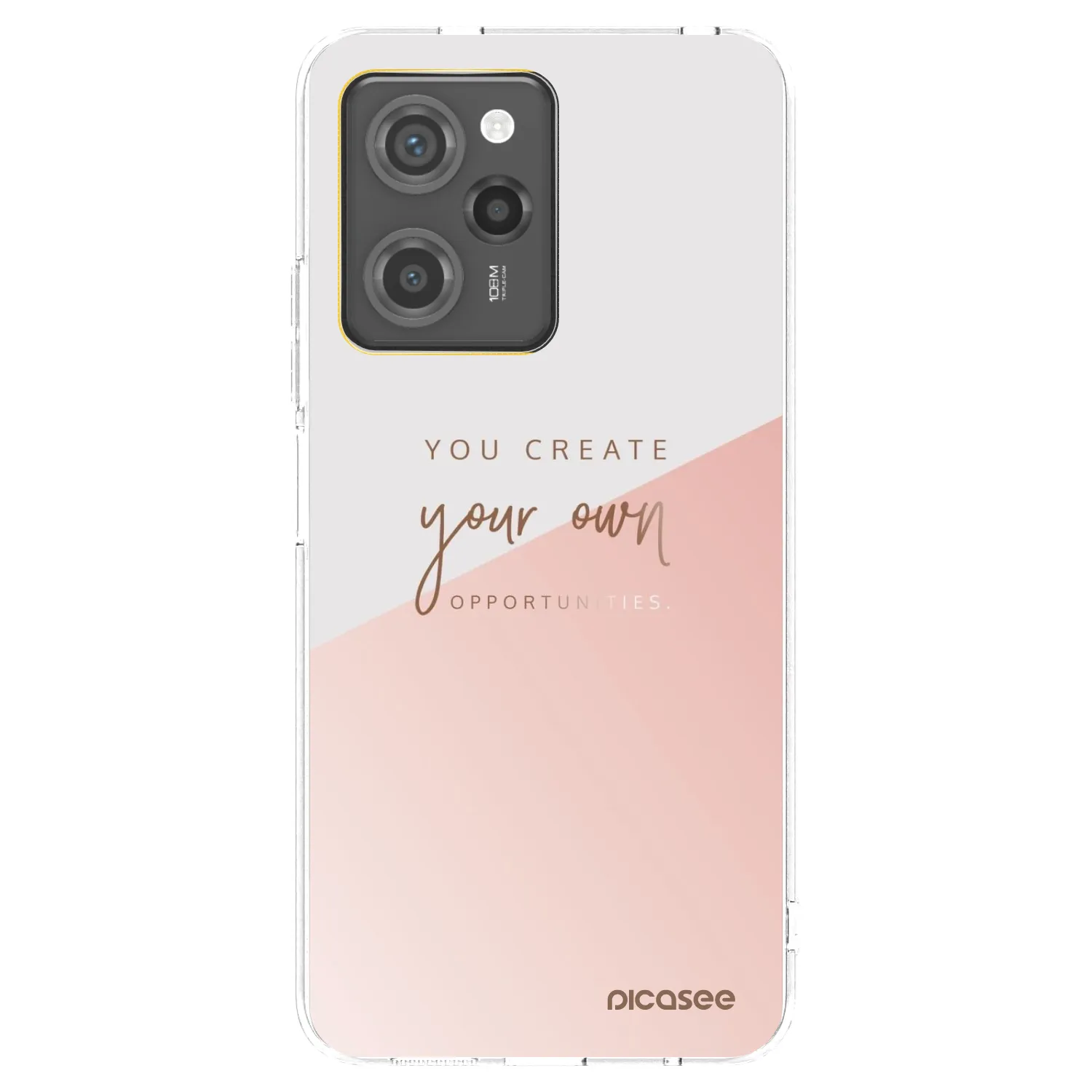 Picasee crna silikonska maskica za Xiaomi Poco X5 Pro - You create your own opportunities
