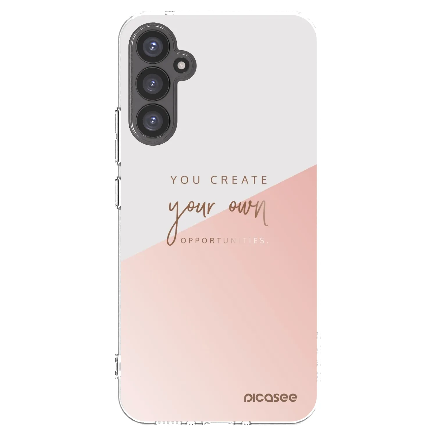 Picasee silikonska prozirna maskica za Samsung Galaxy A34 5G A346B - You create your own opportunities