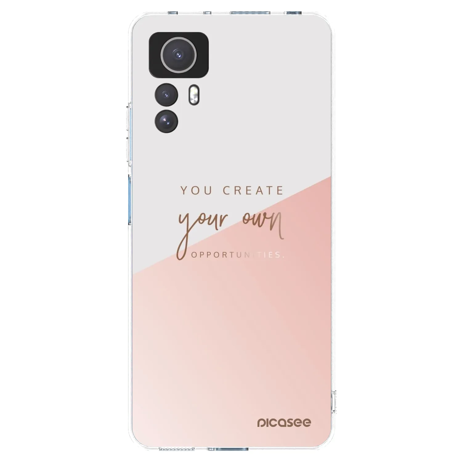 Picasee silikonska prozirna maskica za Xiaomi Redmi Note 12S - You create your own opportunities