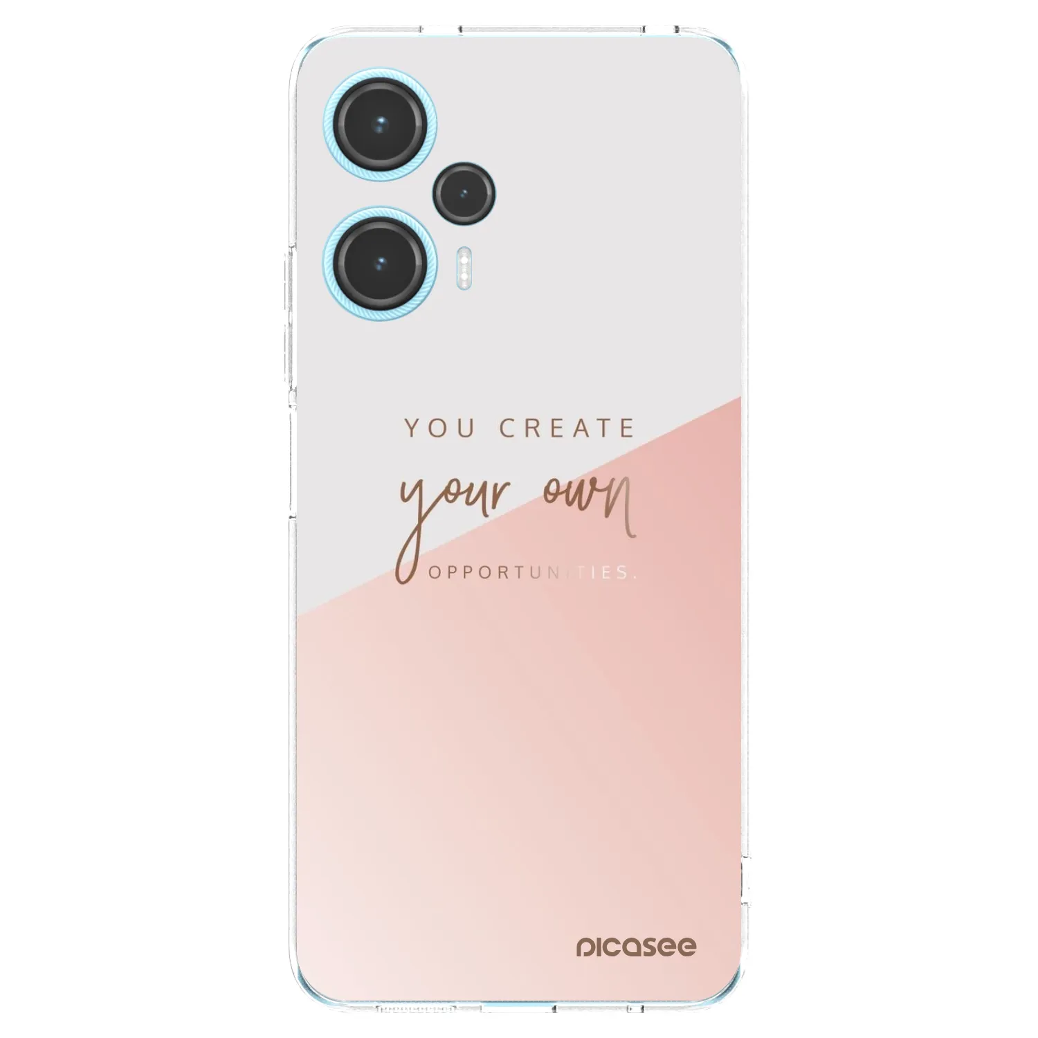 Picasee silikonska prozirna maskica za Xiaomi Poco F5 - You create your own opportunities