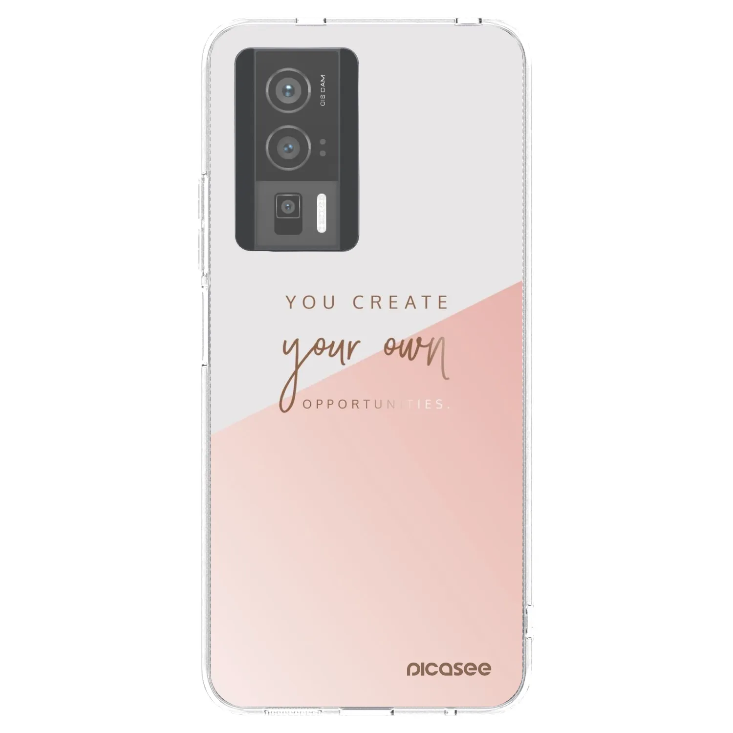 Picasee silikonska prozirna maskica za Xiaomi Poco F5 Pro 5G - You create your own opportunities