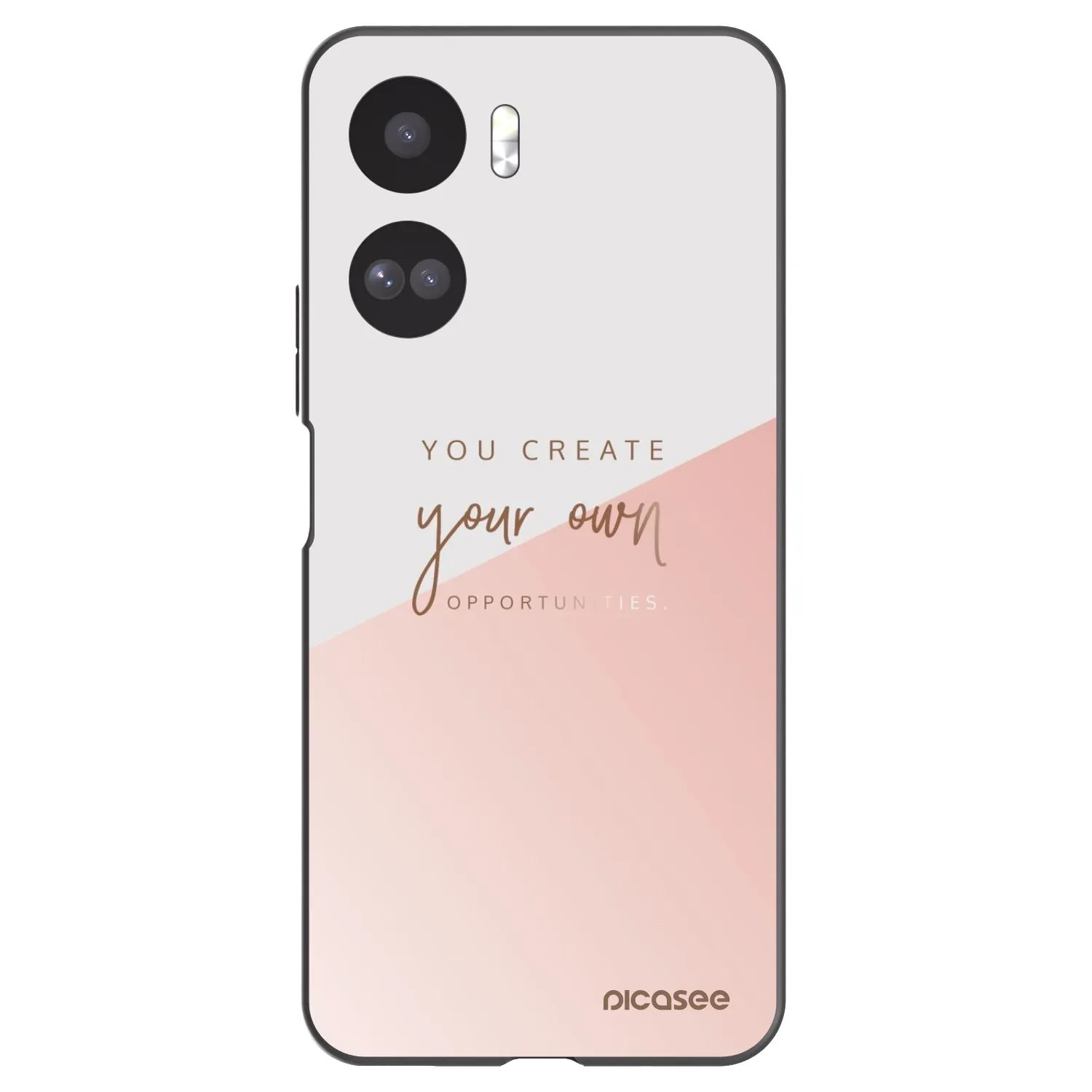 Picasee crna silikonska maskica za Honor 90 Lite 5G - You create your own opportunities