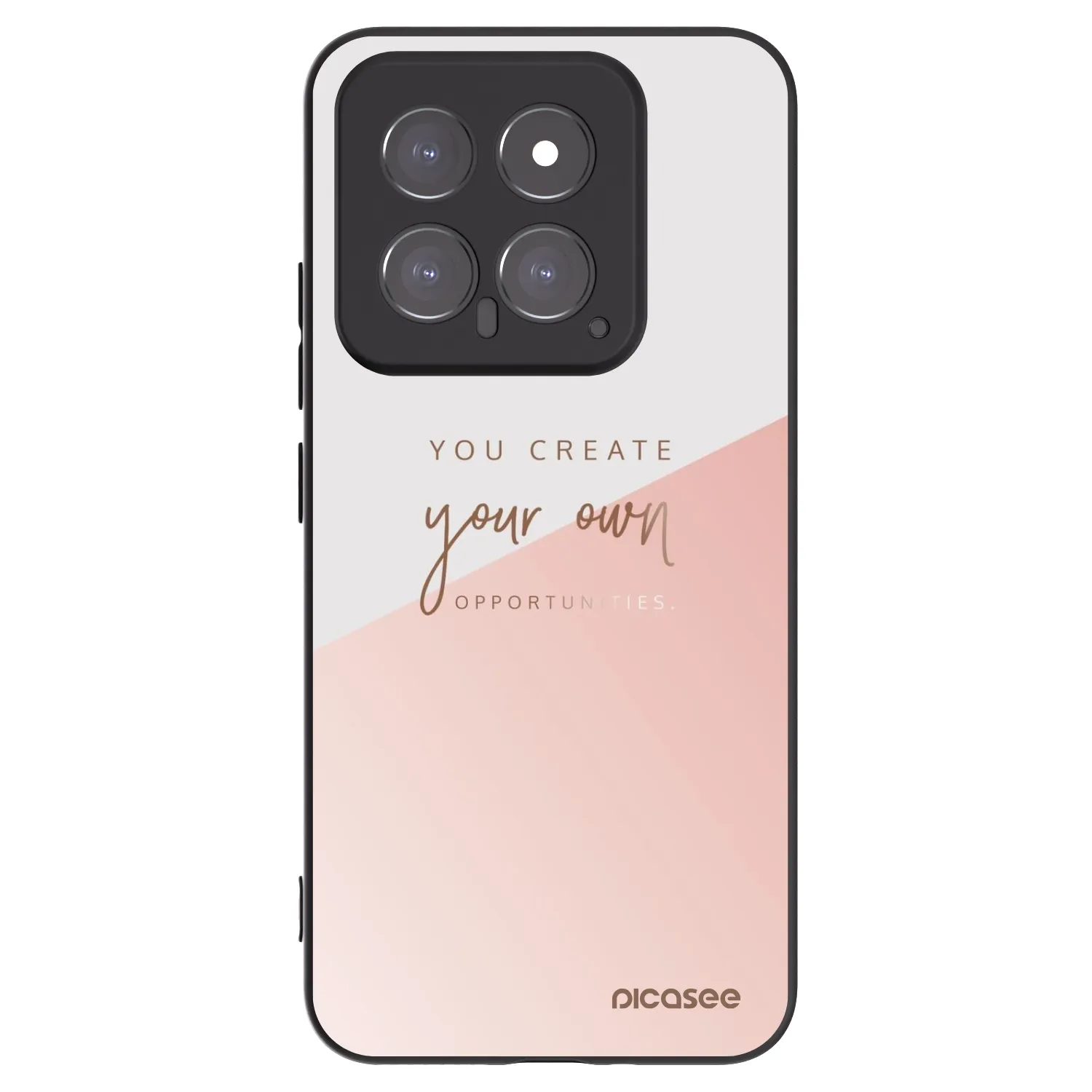 Picasee crna silikonska maskica za Xiaomi 14 - You create your own opportunities