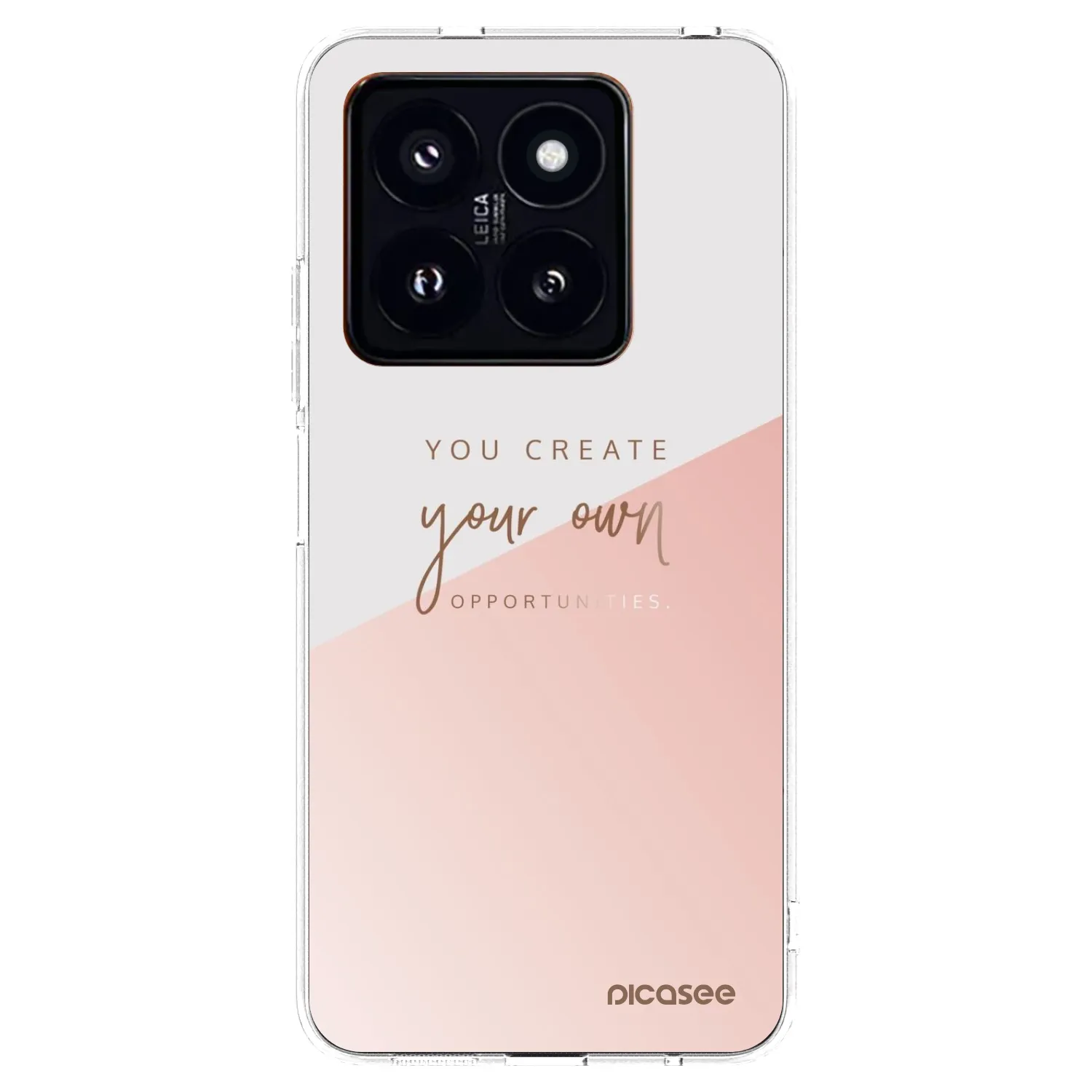 Picasee silikonska prozirna maskica za Xiaomi 14 Pro - You create your own opportunities